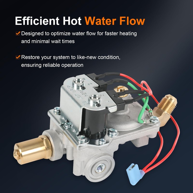 GC6AA-10E 92078 RV Water Heater Gas Valve Replacement for Atwood