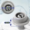 Set of 4 Dishwasher Basket Wheels Diameter 34 mm with