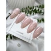 Nude cross, cross transparent magnet daily handmade nail tip -