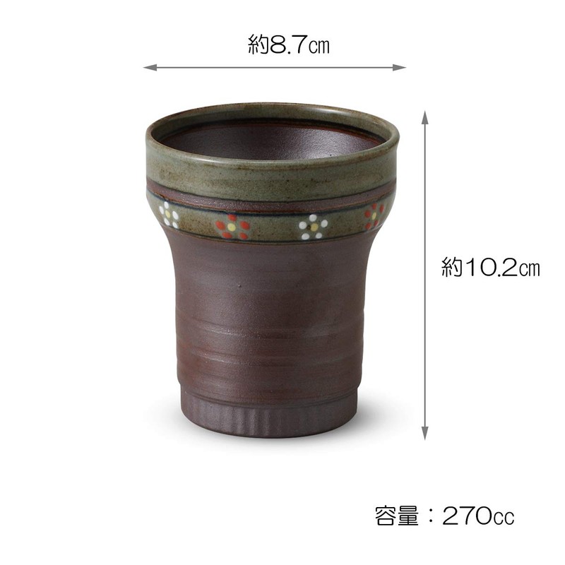 有田焼 Heat Preservation, Cold Effect with a Double Walled Wrinkle