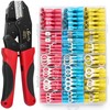 Sopoby Crimping Tool For Heat Shrink Connectors with 300PCS Marine