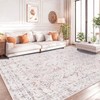 Topllen Washable Area Rug for Living Room, 8x10 Area Rugs