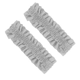 Sleeve Garters,2 Pcs Vintage Anti Slip Sleeve Arm Band Holders for 1920s Mens Costume (Gray)