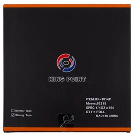 Myers Tire Supply King Point 1/4oz Gray Steel Adhesive Tape Stick-On Wheel Weights, Low Profile, for Cars, Trucks and SUV’s, 850 Pieces