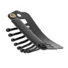 50pcs Hair Extension Clips Set Stainless Steel DIY 8 Teeth