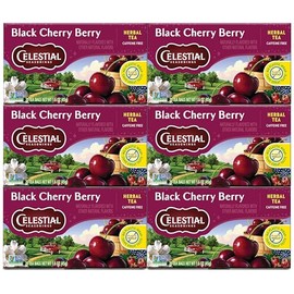 Celestial Seasonings Hierbas Baya Cereza Negra Unidades Paquete