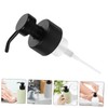 WOONEKY 4pcs Stainless Steel Soap Dispenser Pump Replacement Foaming Pump
