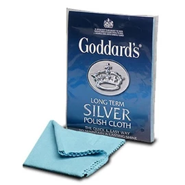 Goddards Cloth, Silver, Blue, One Size