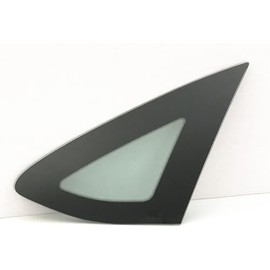 Passenger Right Side Rear Quarter Glass Quarter Window Compatible with Ford Focus 4 Door Sedan 2008-2011 Models