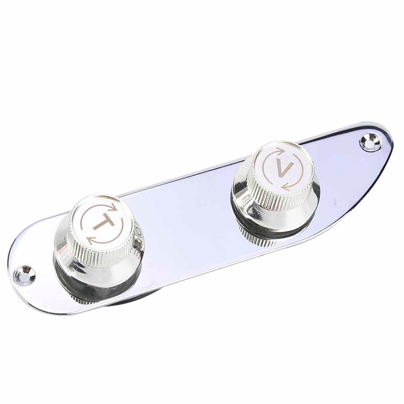 Electric Bass Control Plate with Knobs for Fender 51 P