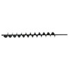 ALL-CARB 2" × 24" Precision Black Auger Drill Bit For