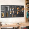 TORACK 3Pcs Metal Pegboard Panels for Garage Wall Utility Tools