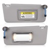 Left & Right Driver Passenger Side Sun Visor for Honda