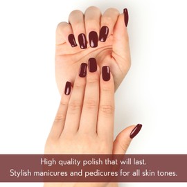 Color Club Reds Collections Nail Lacquer - Long-Lasting Polish