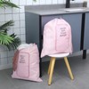 2 Pcs Travel Laundry Bag Washable Dirty Clothes Bag with