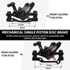 Bike Disc Brake Kit, Aluminum Front and Rear Caliper, MTB