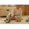Little Dutch 2530 Wooden Car Crane - Yellow