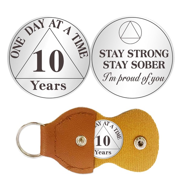 10 Year Sobriety Coin Gifts | One Day at a