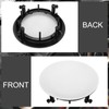 sourcing map Ceiling In-Wall Speaker Grille Cover and Base, 11