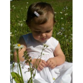 "Handmade" BOUTIQUE Baby Snap Clip Hair Bows Barrettes NO SLIP Clips - Pick One