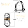 TISUR Titanium Key Ring, Stylish, Car Smart Key, 360° Rotating