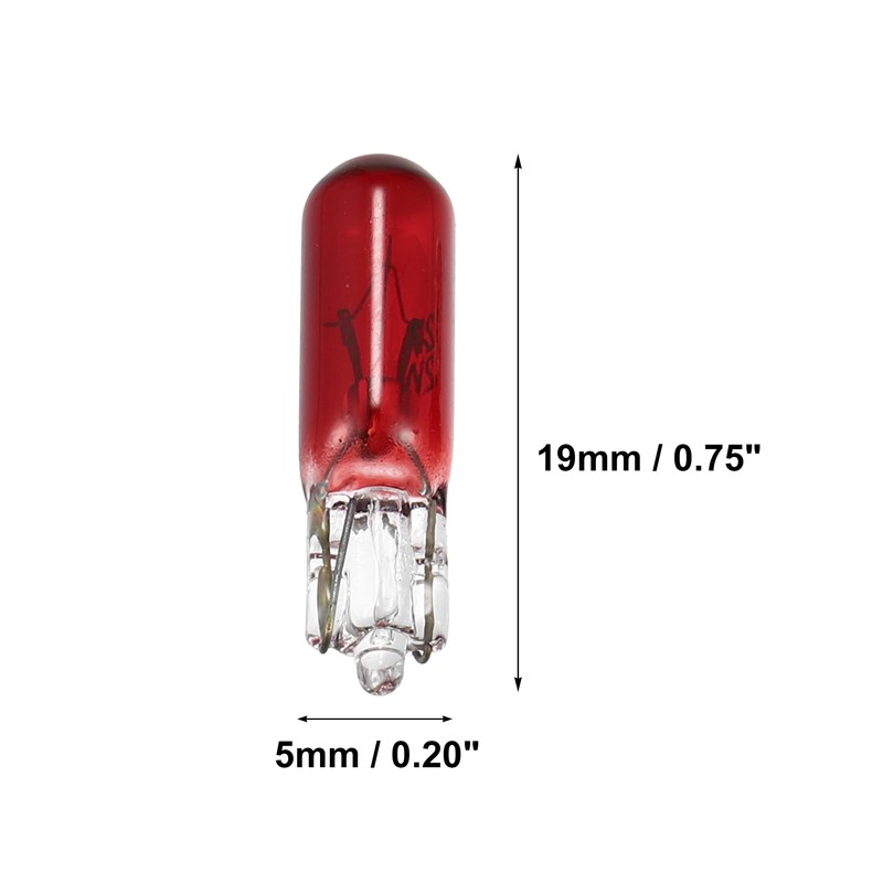 X AUTOHAUX T5 LED Incandescent Dashboard Light for Car DC