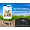MulchWorx Black Mulch Color Concentrate- Gallon - Treats 11,200 sq.