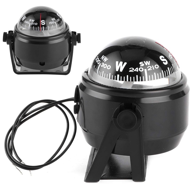 boat compass + Boat Compass Dash Mount Flush,12V LED Sea