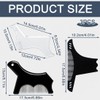 Tomedeks 3 Pezzi Modello per Barba Strumento per Modellare, Template