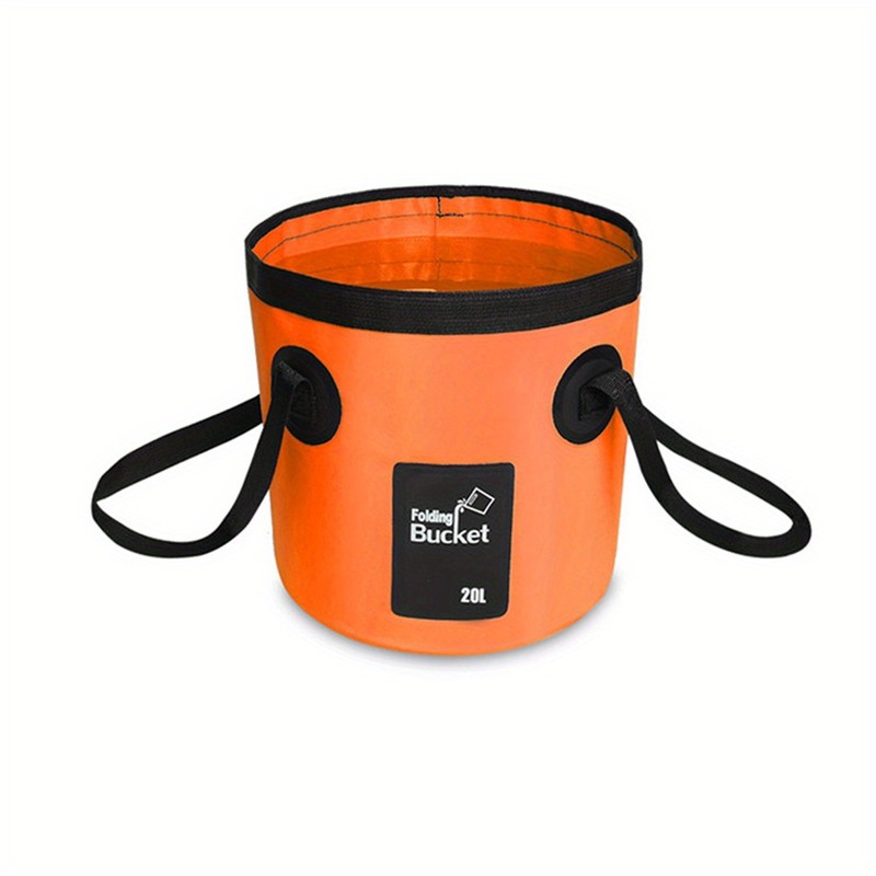 HomeCraft Collapsible Water Bucket Camping – Durable Space-Saving Construction, Home