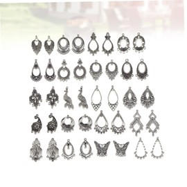 Operitacx 40 Pairs Earrings Womens Vintage Accessories Memorial Necklace Womens Necklace Fashion Necklaces for Women Trendy Vintage Jewelry Accessories for Women Charm Material