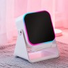Induction Audio Speaker Stand Foldable Phone Bracket Speaker With Light