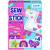 EZCRA Unicorn Sewing Kit for Kids Ages 4-8, 4 Easy