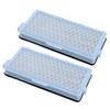 2Pcs Vacuum Cleaner Activated Carbon Filter Replacement for Miele C1