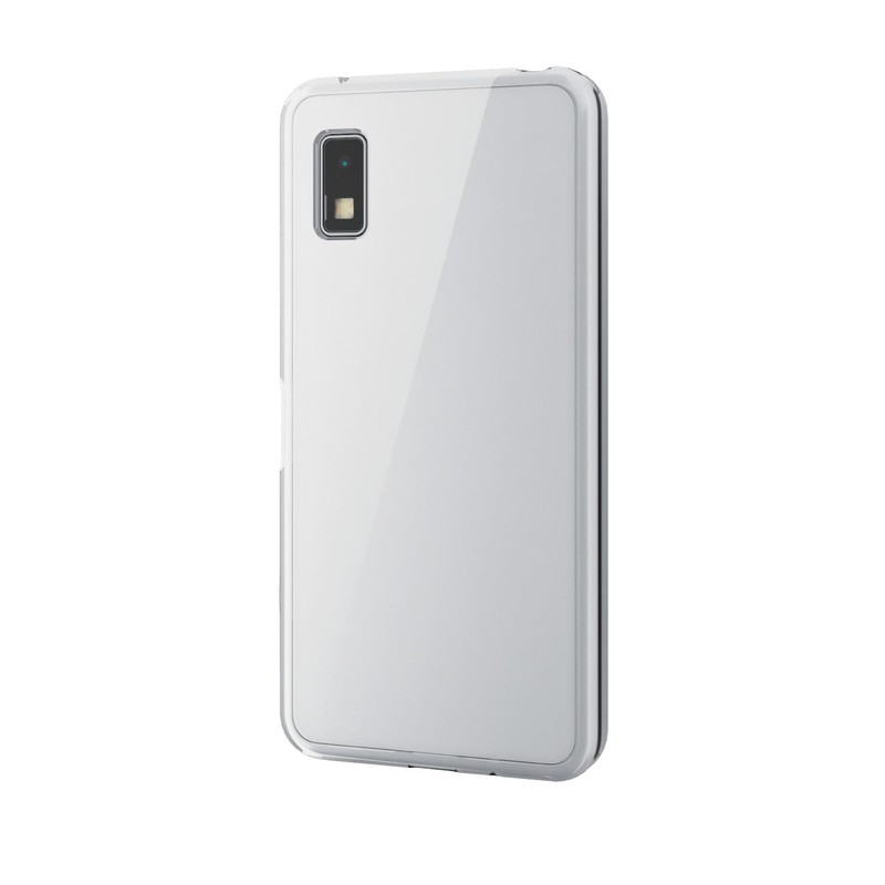 Elecom AQUOS wish3 (SH-53D) PM-S233HVCKCR Case, Hybrid Material, Shockproof, High