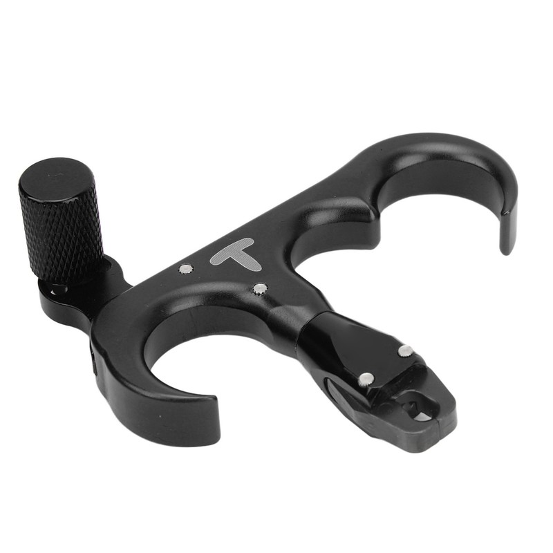 3 Finger Hand Held Bow Release Aluminum Alloy Thumb Release