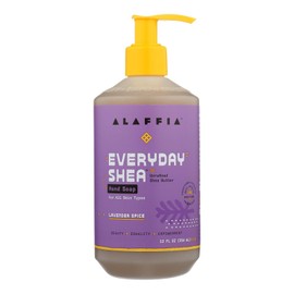 Alaffia EveryDay Shea Hand Soap, Lavender Spice 12 fl oz