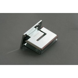 Armstrong Lock Solid Brass 90 deg glass to wall glass door hinge C1100B-01