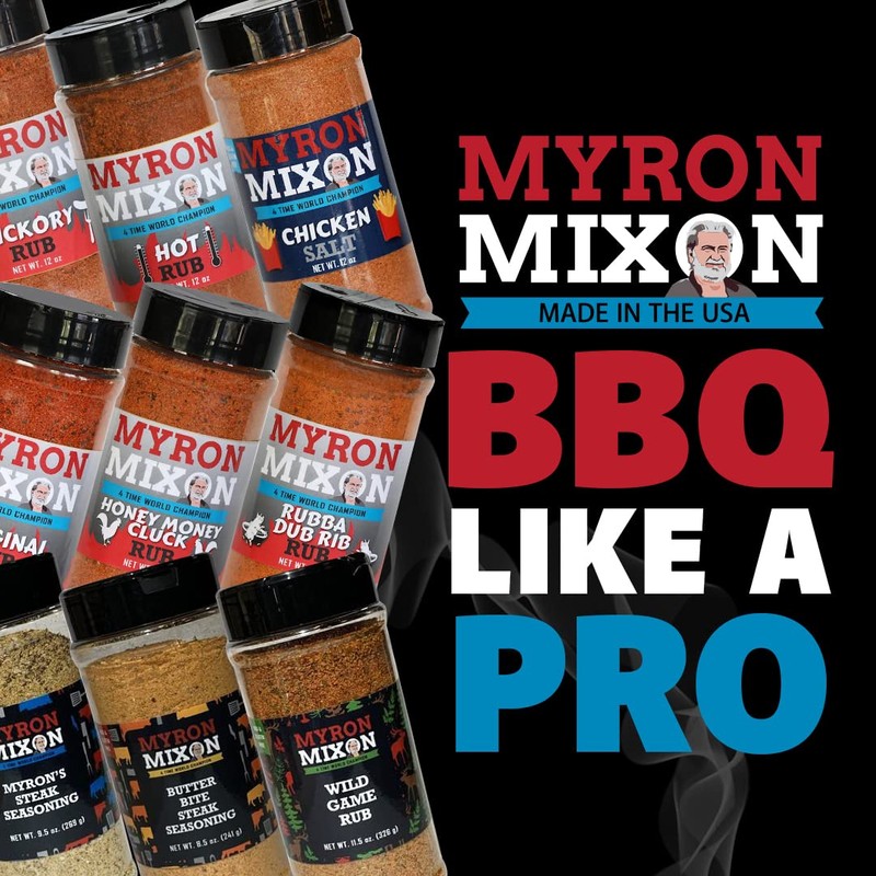 Myron Mixon BBQ Rub | Original Meat | Champion Pitmaster