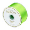 Caspari Solid Satin Citron Ribbon - 6 Yard Spool
