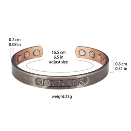 Copper Magnetic Bracelets for Women (CPB0189QS)