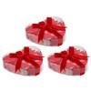 3 Piece Bath Hearts with Heart Shaped Bath Confetti