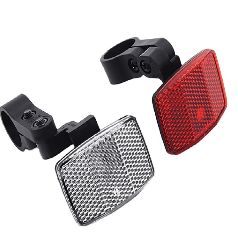 CALLYSONIC - Reflectors Bicycle Wheel, 4 Bicycle Reflectors, Bicycle Reflectors