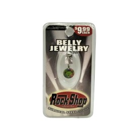 C&D Visionary New Vintage Grateful Dead Bear Rock Shop Music 14G Belly Ring 316L Stainless NEW