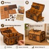 WOODEN.CITY Treasure Chest Сlue Box Wooden Puzzle Box - 3D