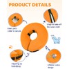 Supet Supet Inflatable Cone Collar Alternative, Dog Donut Collar Recovery