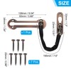 PATIKIL Door Chain Lock, Door Lock Latch Door Guard with
