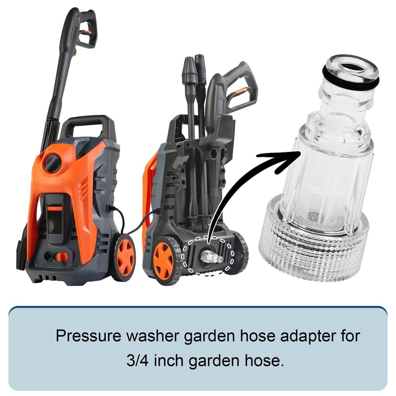 Obida Pressure Washer Transparent Plastic Water Inlet Filter Power Washer