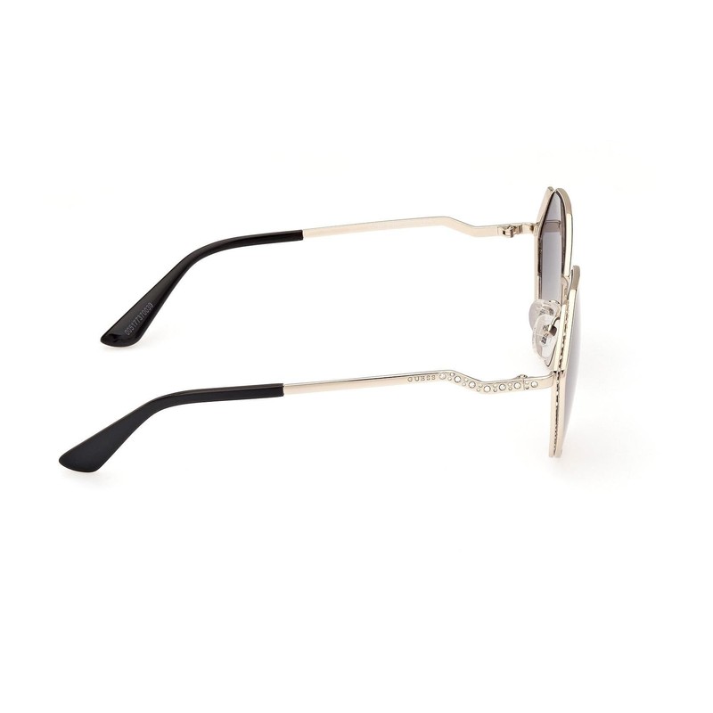 GUESS Geometric Stone Sunglasses