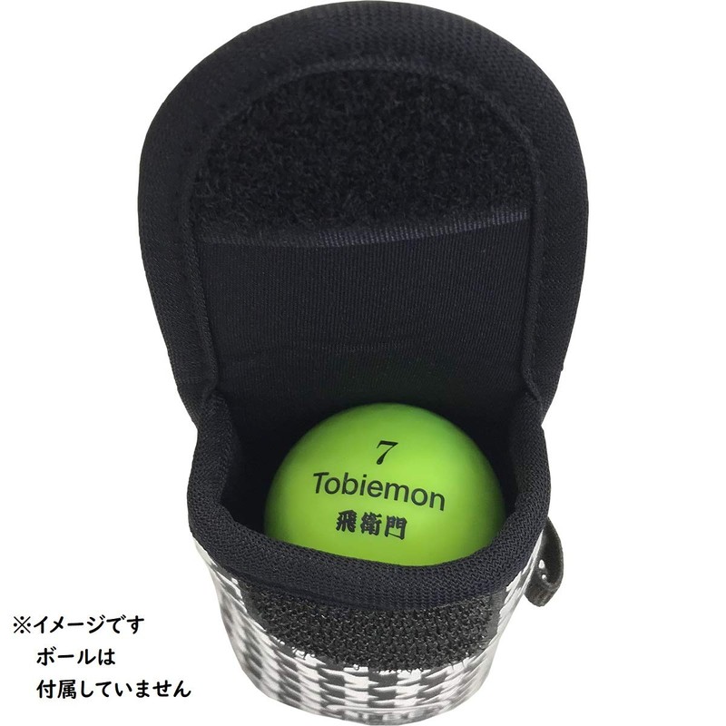 TOBIEMON T-2BC-BK Ball Case, Tobiemon Lightweight Golf Ball Case, Holds